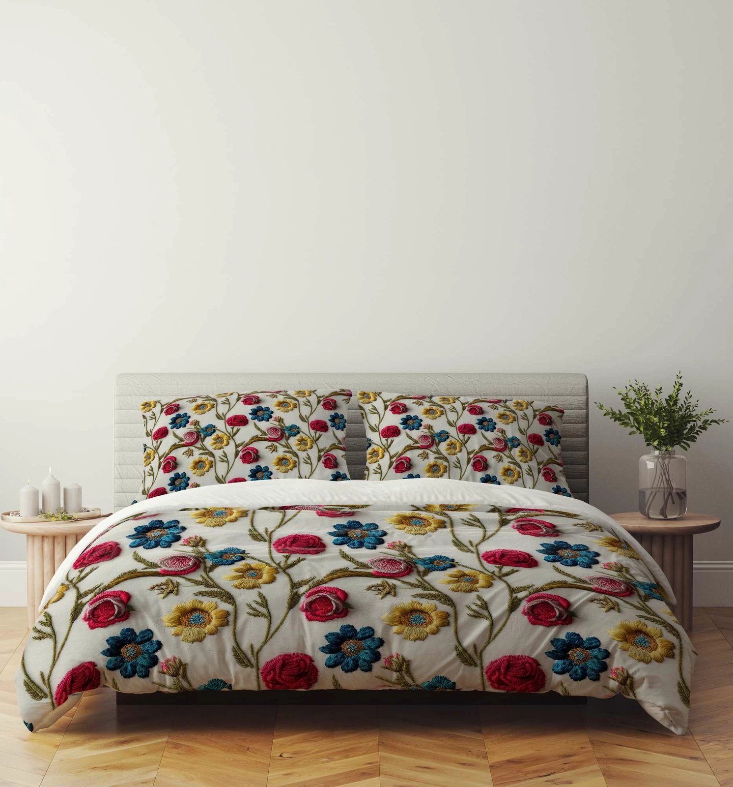 Set mbulesë për jorgan dopio, L'essentiel, FLW_DVT25-17