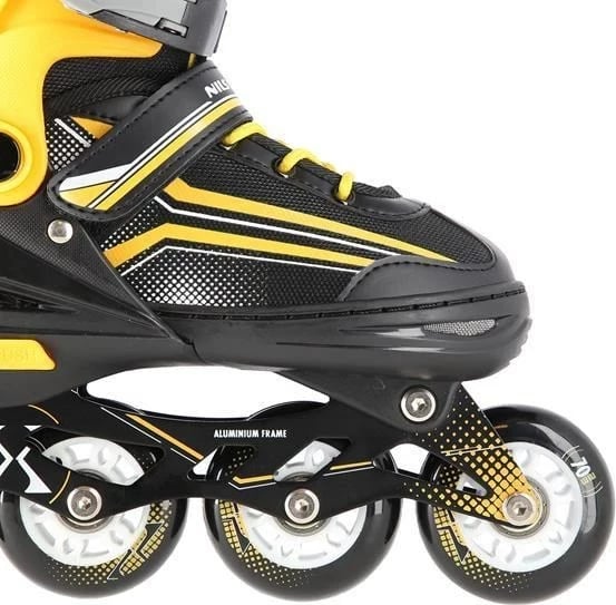 Patina NILS eXtreme NH18190 2in1, për unisex, M (34-38), e zezë/portokalli