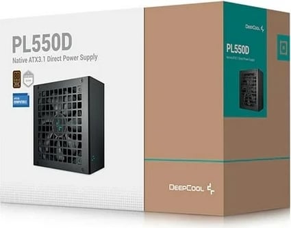 Furnizues me rrymë DeepCool PL-550-D, 80 PLUS Bronze, i zi