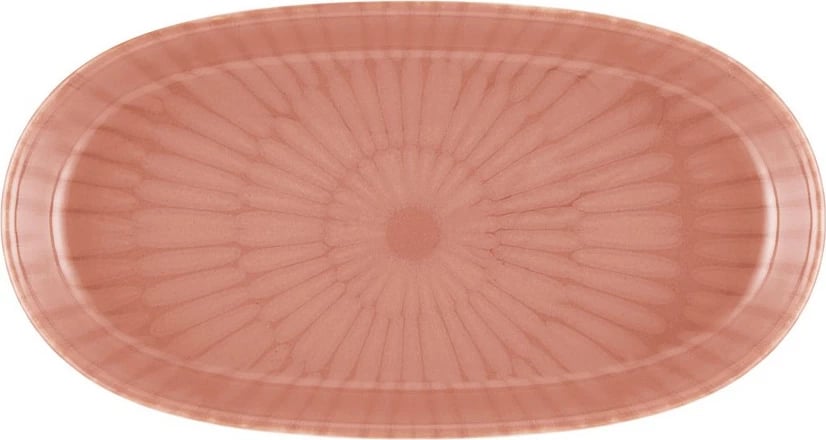Pjatë servirëse Hermia NON0034, 10 x 17 x 4 cm, rozë