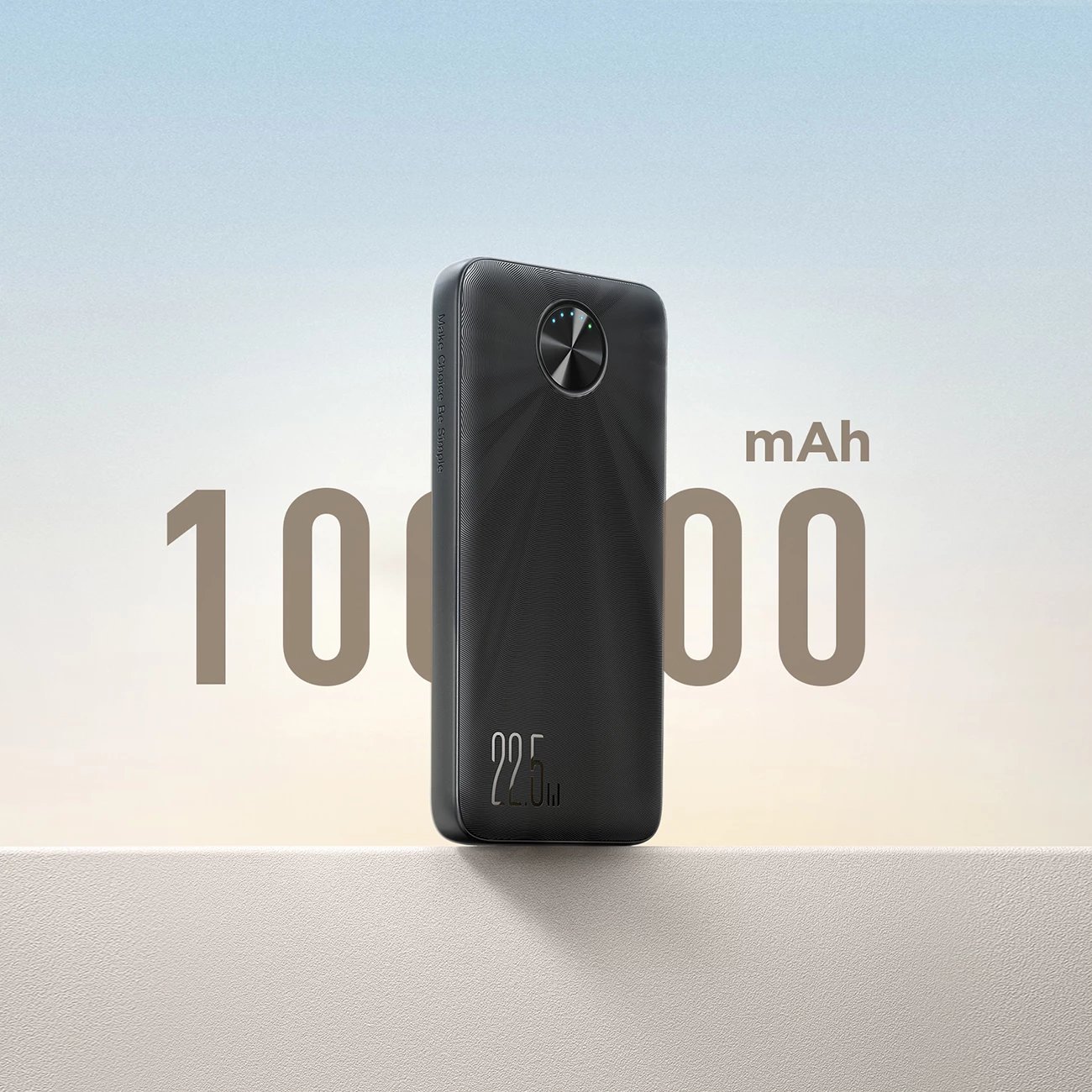 Powerbank Joyroom JR-PBF15, 10000mAh, 22.5W, me LED, e zezë