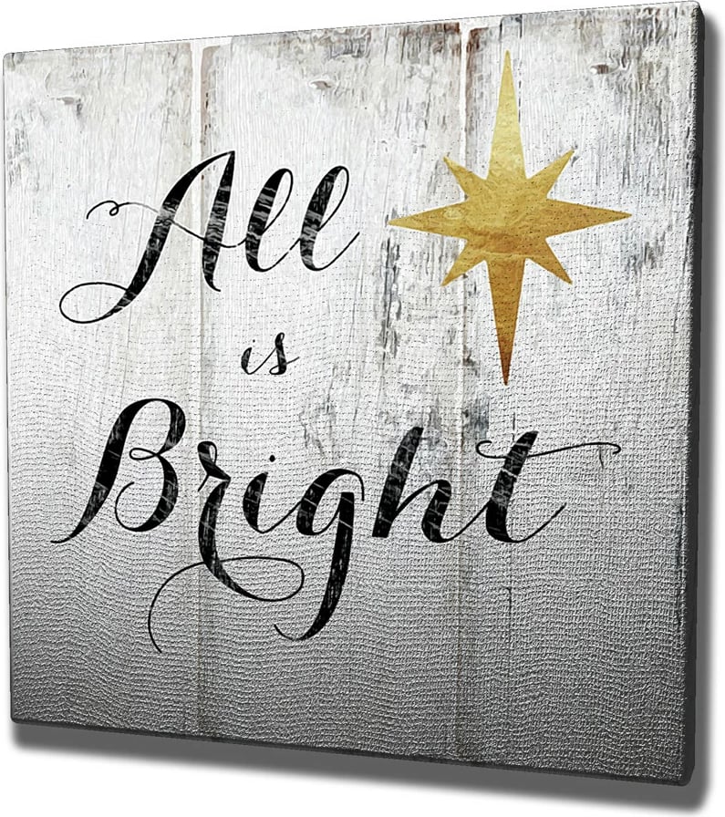 Pikturë dekorative në kanavacë, shumëngjyrëshe, Wallity, KC188, 45x45cm