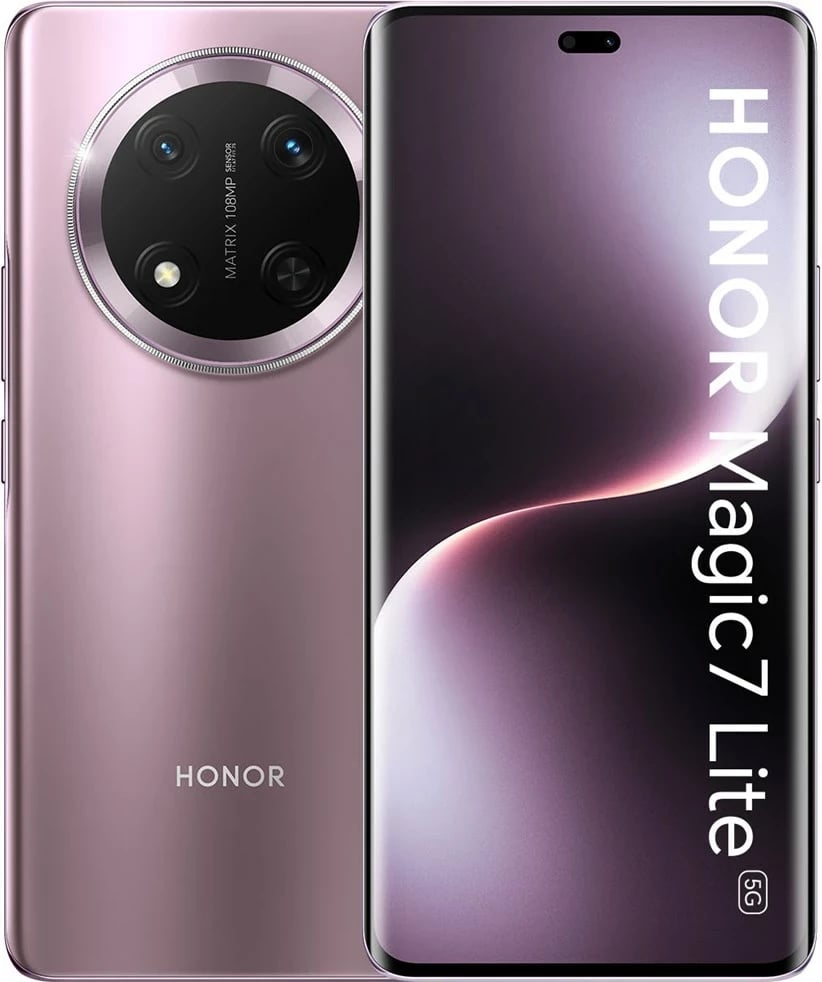 Celular Honor Magic7 Lite 6.78", 8 GB RAM, 256 GB, 5G, Purple