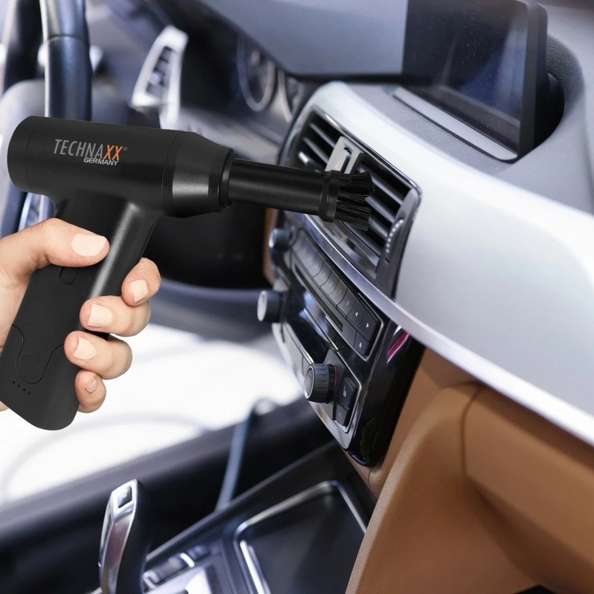 Fshesë me korrent pa kabllo Technaxx TX-293, 160 W, 120 min, E zezë