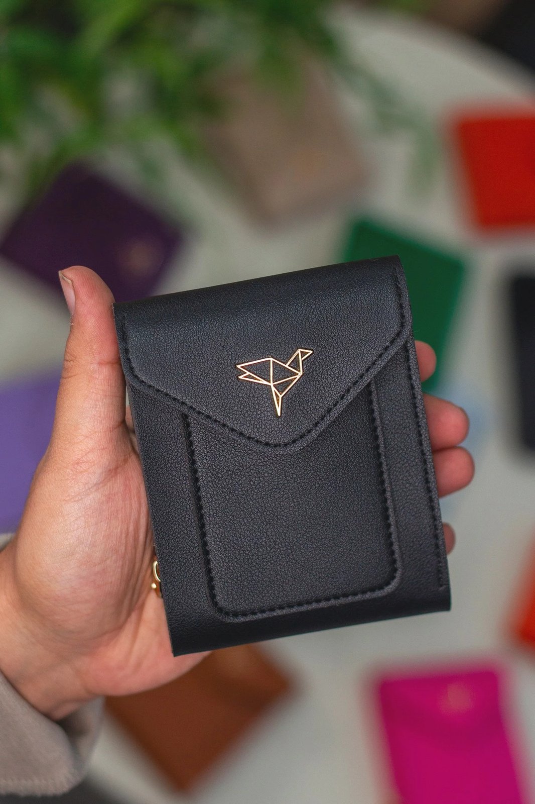 Portofol për gra, Zoozie Bags, Peru, ngjyrë e zezë