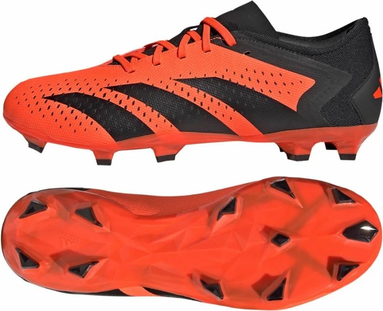 Atlete futbolli për meshkuj adidas Predator Accuracy.3 L FG, të kuqe
