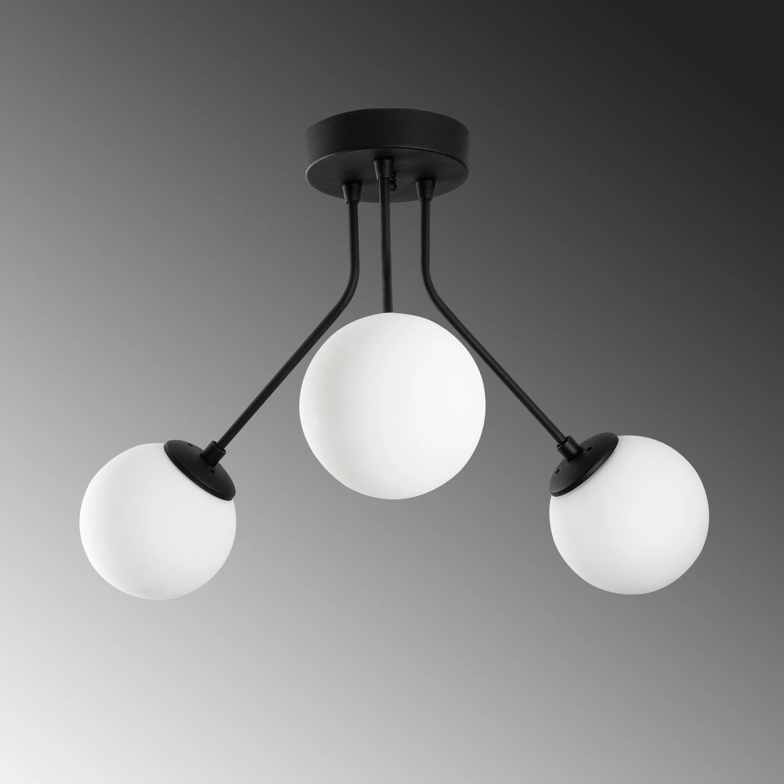 Llambë tavani Opviq, Orion - 13955, ngjyrë e zezë