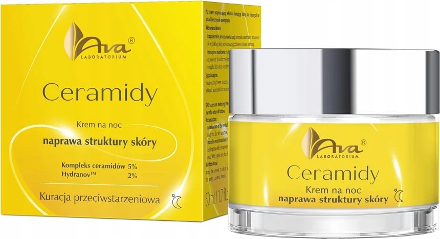 Krem nate për fytyrë Ava Laboratorium Ceramidy Night Cream për femra 50ml