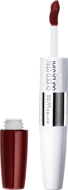 Buzëkuq i lëngshëm Maybelline Superstay 24 2-Step unisex Cherry Pie