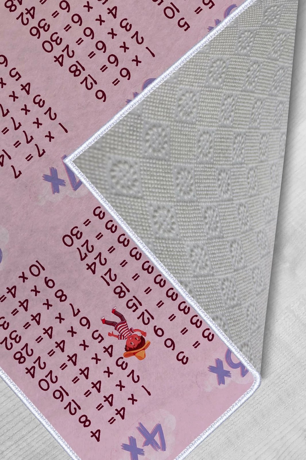 Qilim korridori për fëmijë, shumëngjyrësh, HMNT466, 80x300cm