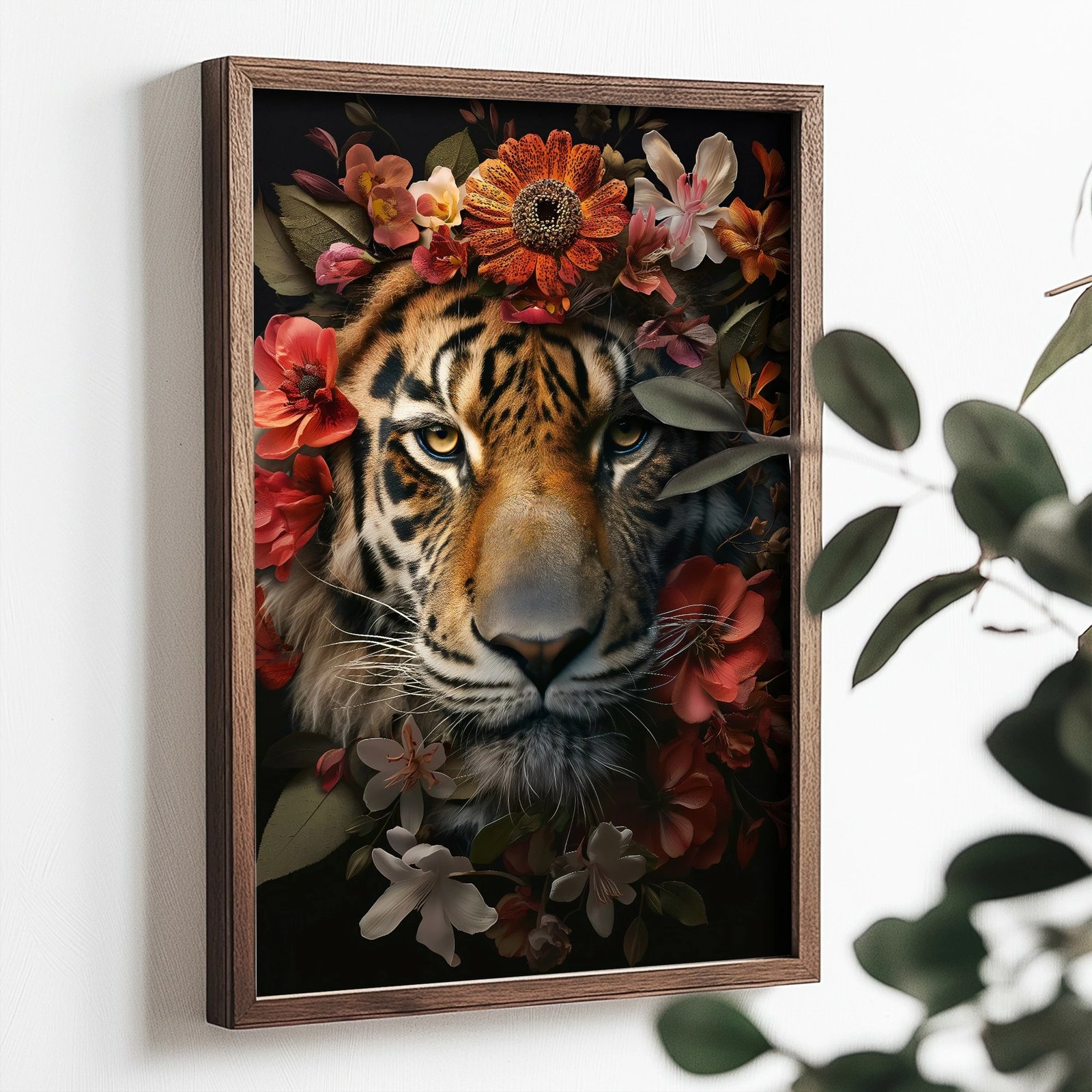 Pikturë dekorative me kornizë, MDF, Wallity, TUN084-XL, shumëngjyrëshe, 50x70x3.5cm