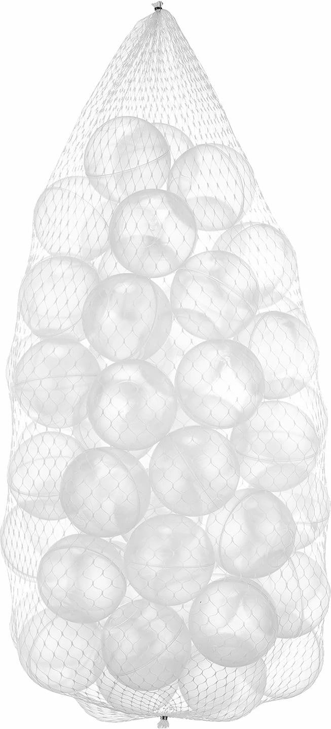 Toptha transparente për pishinë me toptha, Evila Originals, Bubble Pops 50 copë