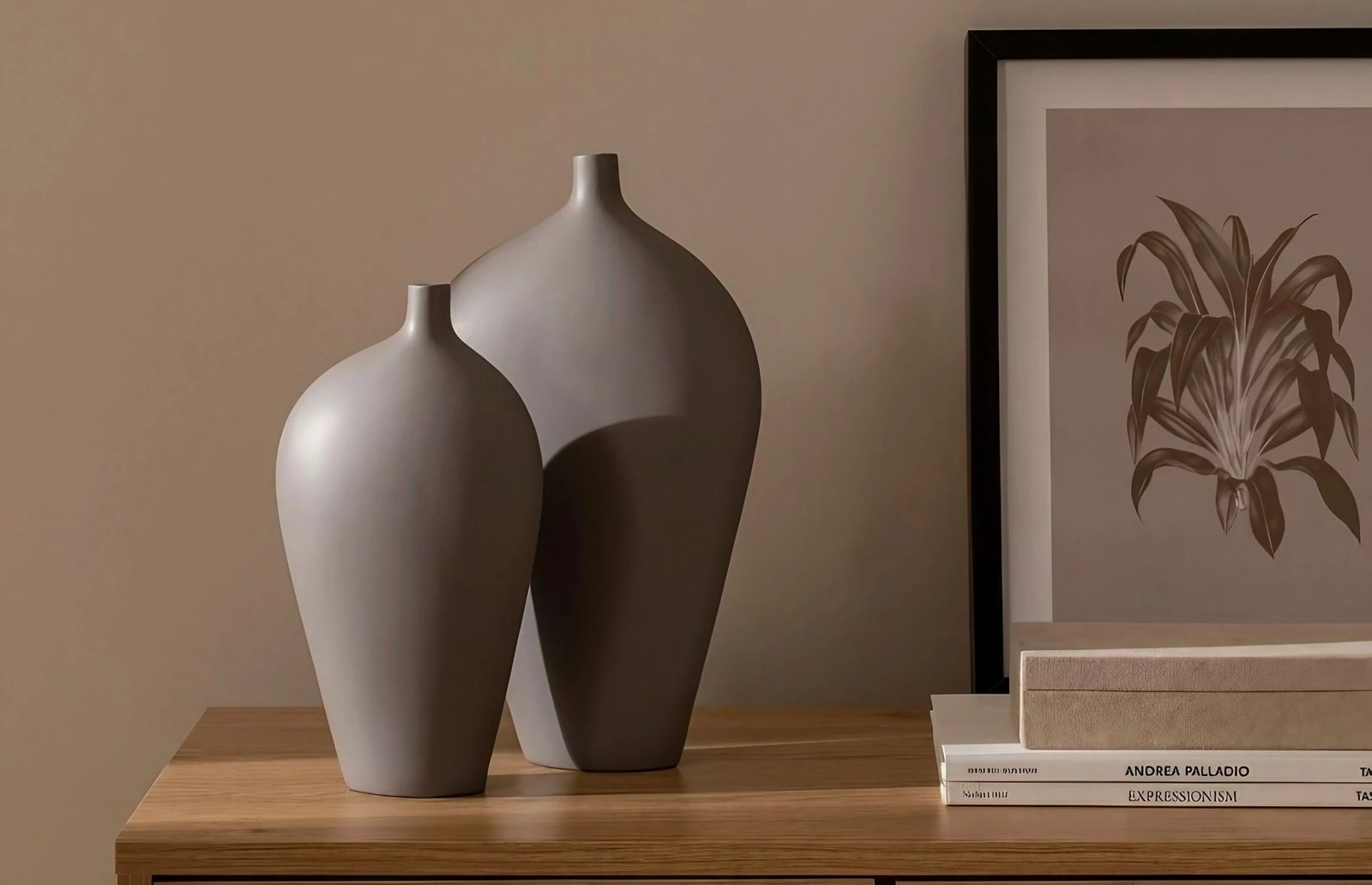 Set vazo Evila Originals, ngjyrë mink, CY0158 Set vazo Evila Originals, ngjyrë mink, CY0158