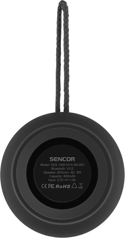 Altoparlantë Sencor SSS 1000 NYX MICRO BLACK