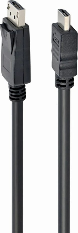 Kabllo HDMI Gembird DisplayPort - HDMI, 1m, e zezë