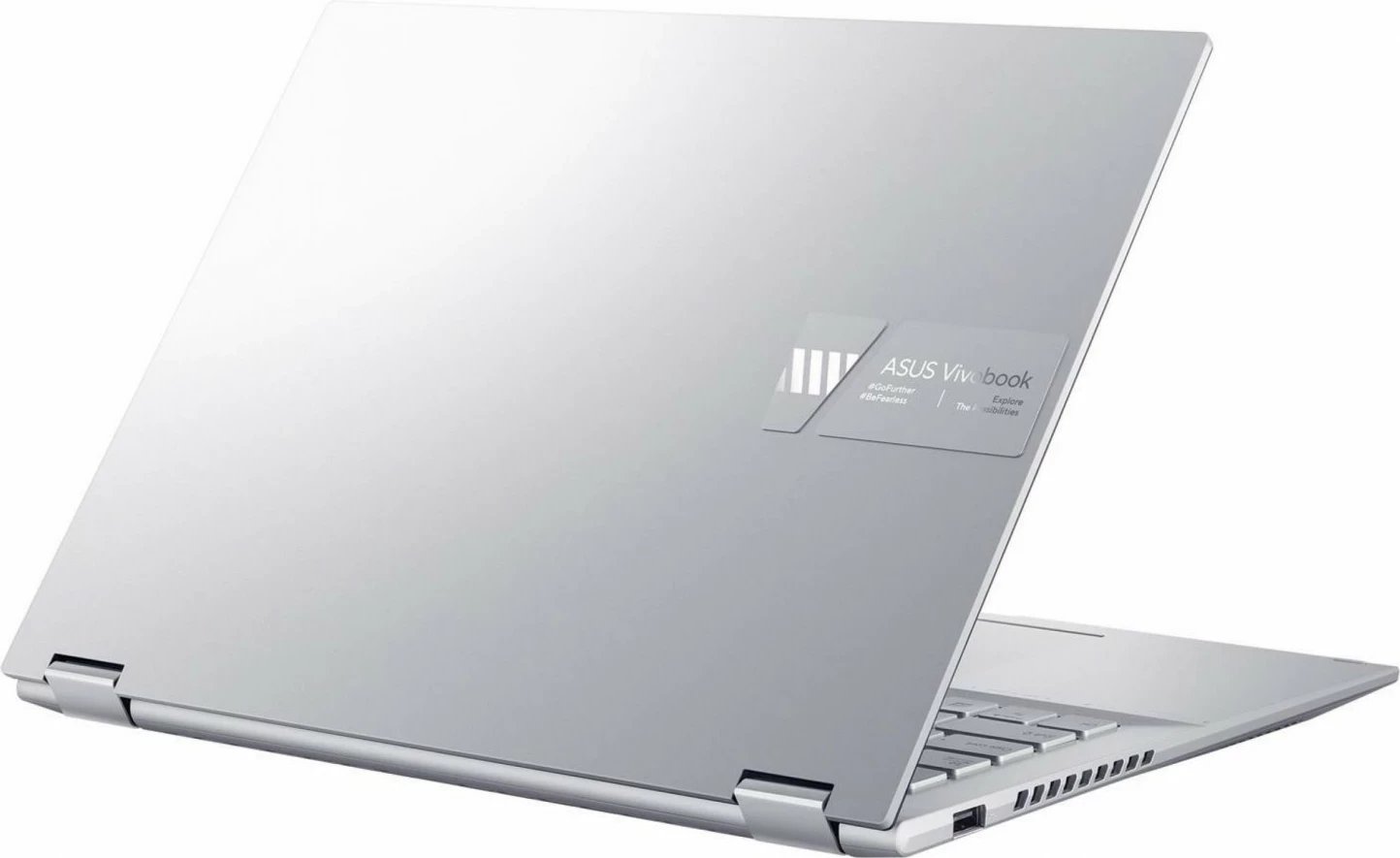 Laptop Asus VivoBook S 14 Flip OLED TP3402VA-KN346W, i5-1335U, 16GB RAM, 1TB SSD, 14" 2.8K, Argjendtë