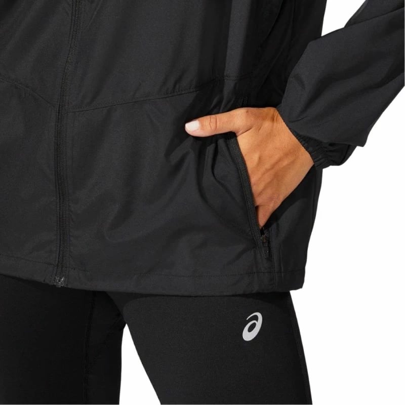 Jakne për femra Asics, e zezë