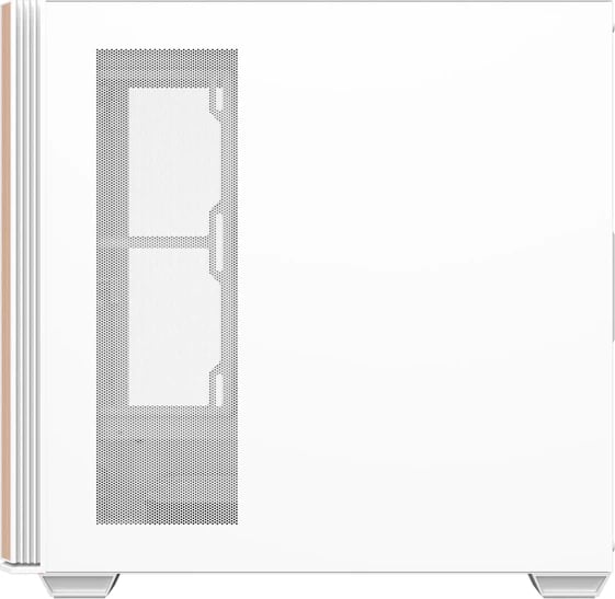 Kasë, Darkflash DS900WS ATX midi tower, për Pllakë amë ATX/M-ATX/ITX, xham i temperuar, pa ventilatorë, deri 12x120 mm, 2x HDD + 2x SSD, e bardhë