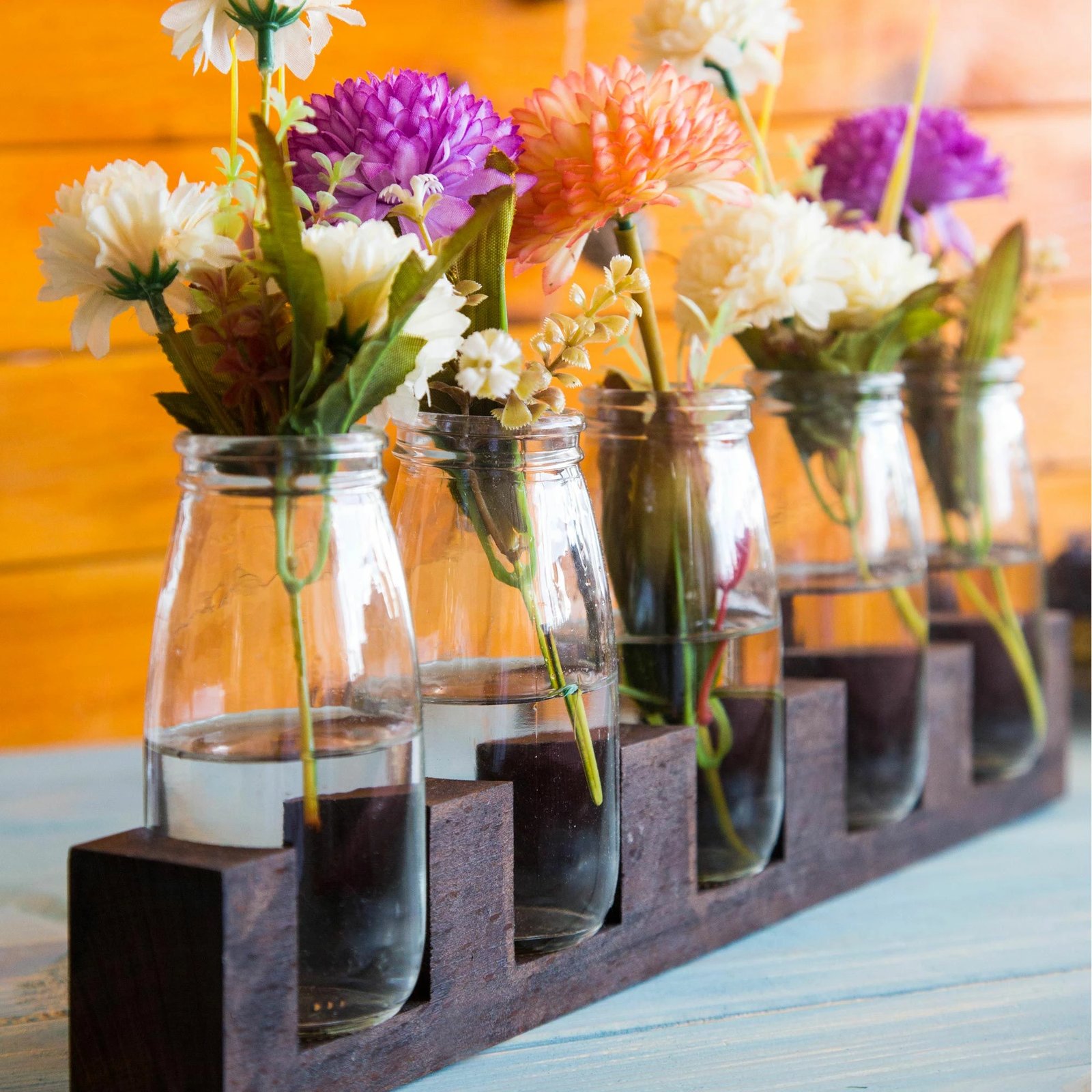 Vazo druri dekorative, ngjyrë natyrale, 5 copë, UP00533 Vazo druri dekorative, ngjyrë natyrale, 5 copë, UP00533