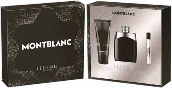 Eau de Toilette set Montblanc Legend unisex 3 copë, 100ml