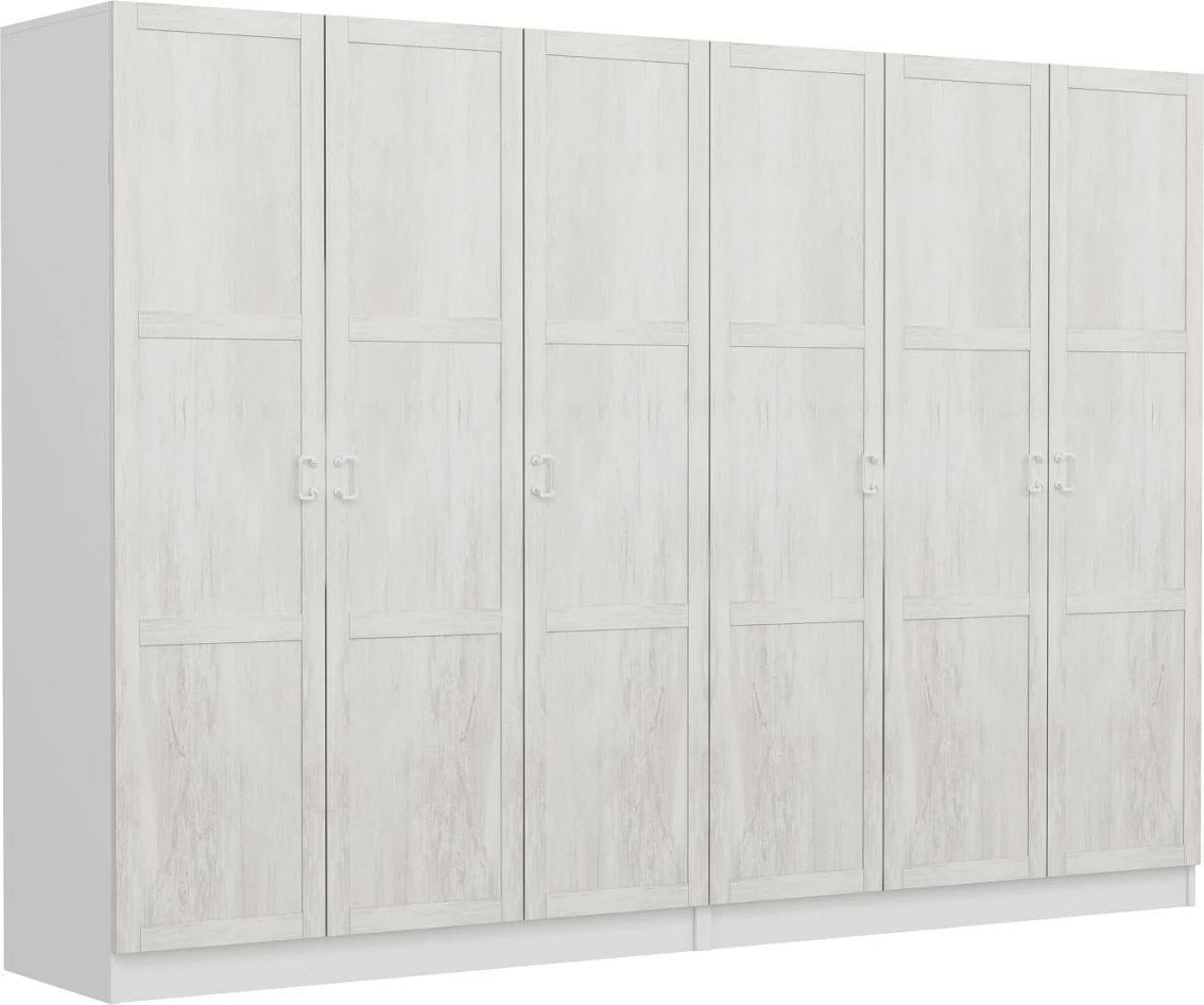 Dollap Skye Decor, i bardhë, Kale - 3834