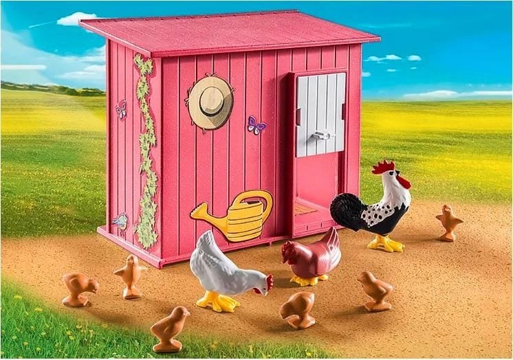 Set figurina Playmobil Country 71308, pula me zogj të vegjël