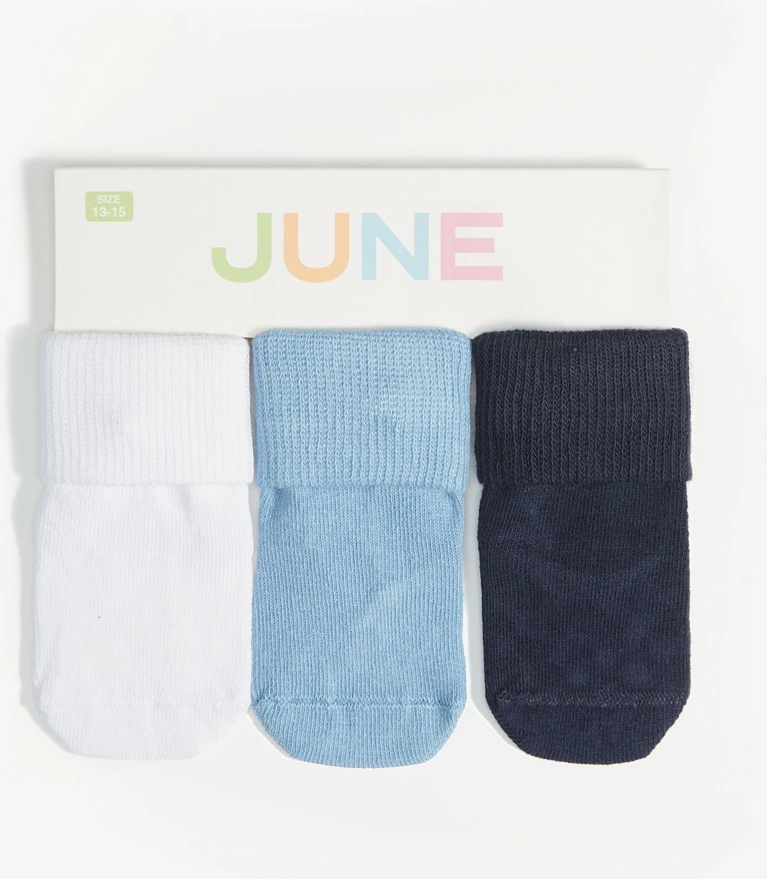 Çorape për bebe June, 3 palë
