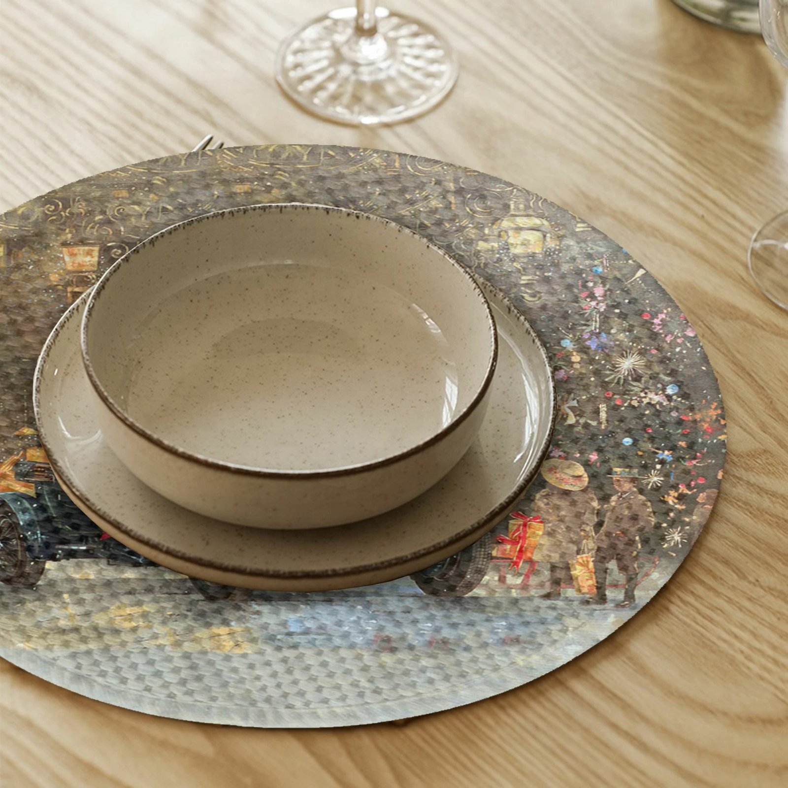 Nënshtrues tavoline Hermia Concept, 3433Supla, set prej 4 copash