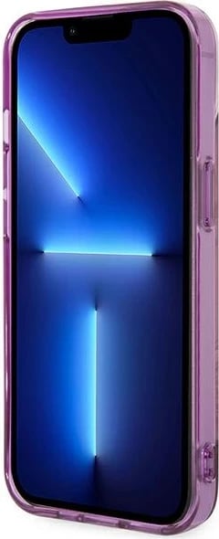 Mbështjellës Guess Jungle Collection për iPhone 14 Plus 6.7", rozë, hardcase