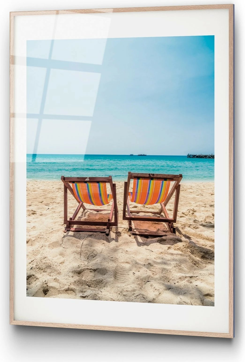 Pikturë dekorative prej xhami të temperuar, Wallity UV-1048, 30x45cm