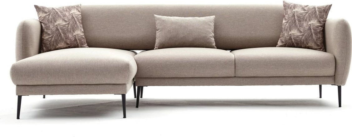 Kënd divan-krevat Venus L, ngjyrë krem