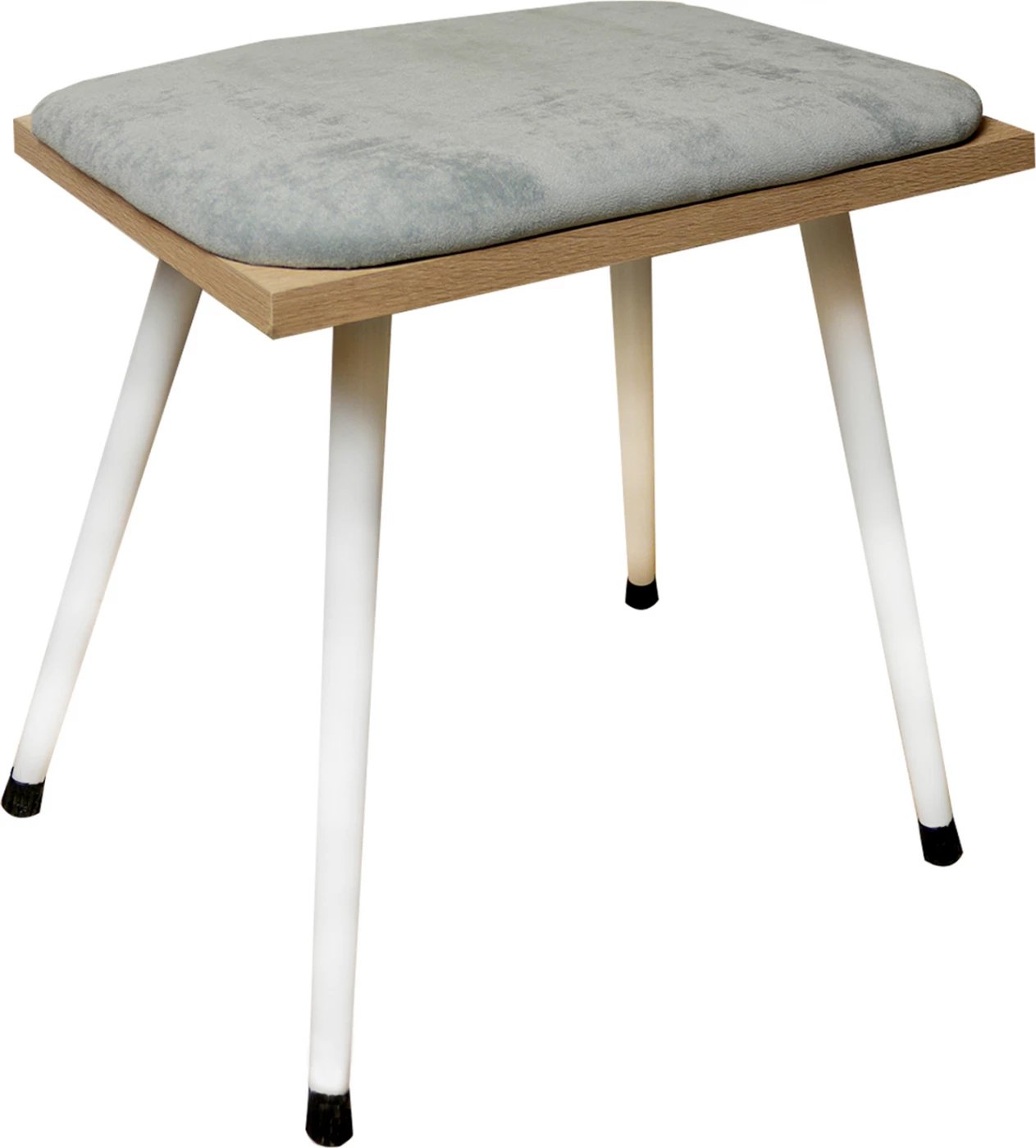 Karrige për bar me jastëk FH9209, sonama, e bardhë, 40x30x40 cm