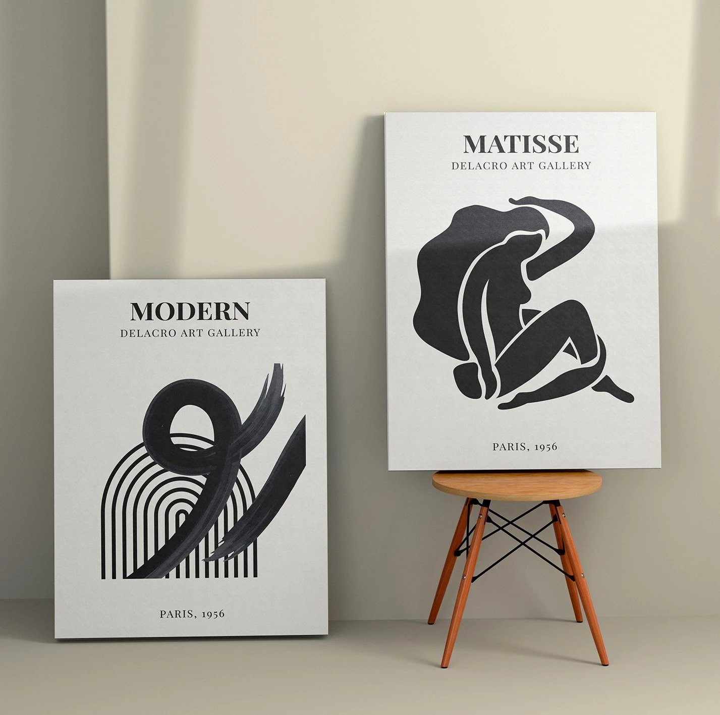 Pikturë dekorative në kanavacë (2 copë), Wallity, 2KNV4278, 70x100