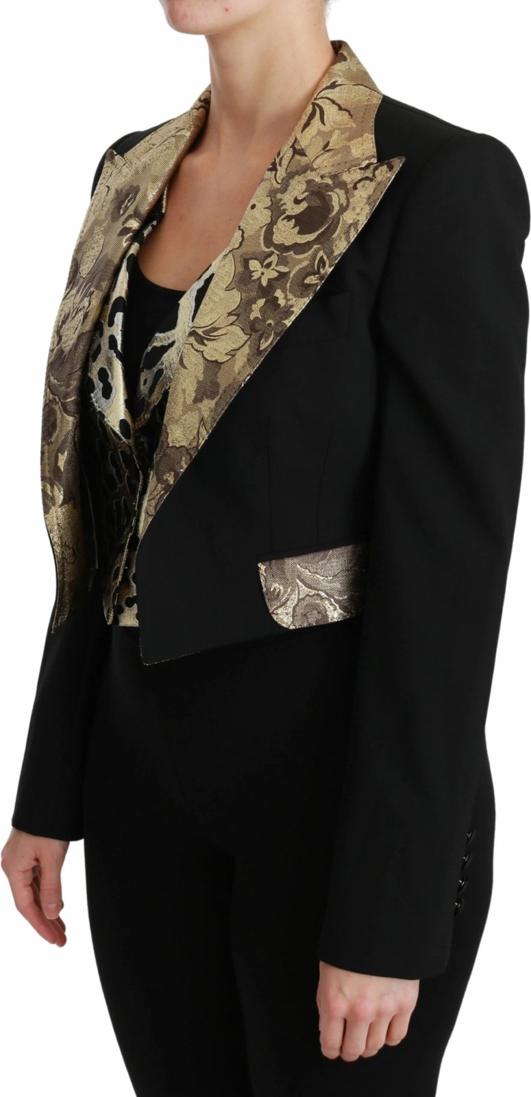 Sako për femra Dolce & Gabbana, e zezë 