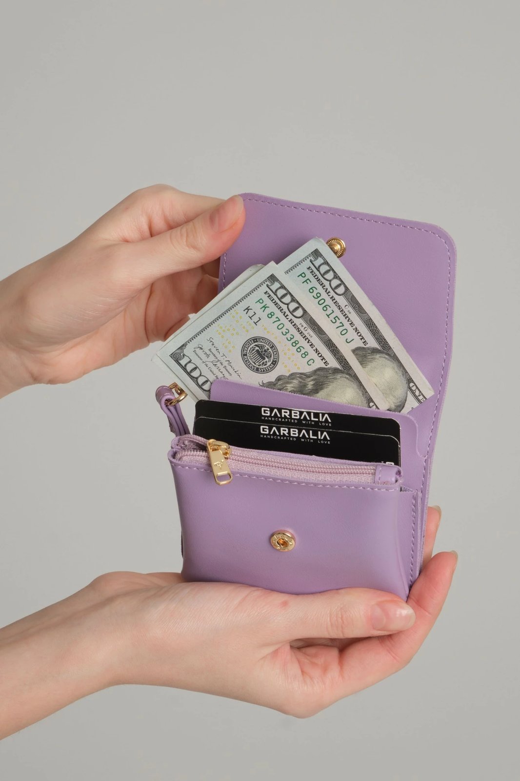 Portofol për gra, ngjyrë lejla, Zoozie Bags, Mini Best