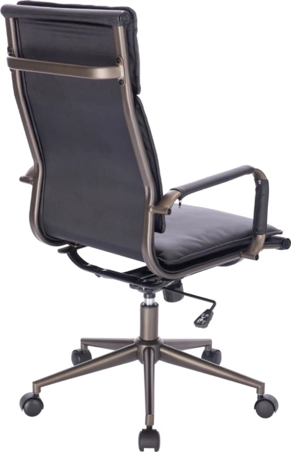 Karrige zyre Elite, ngjyrë e zezë-gunmetal, 54x64x109.5