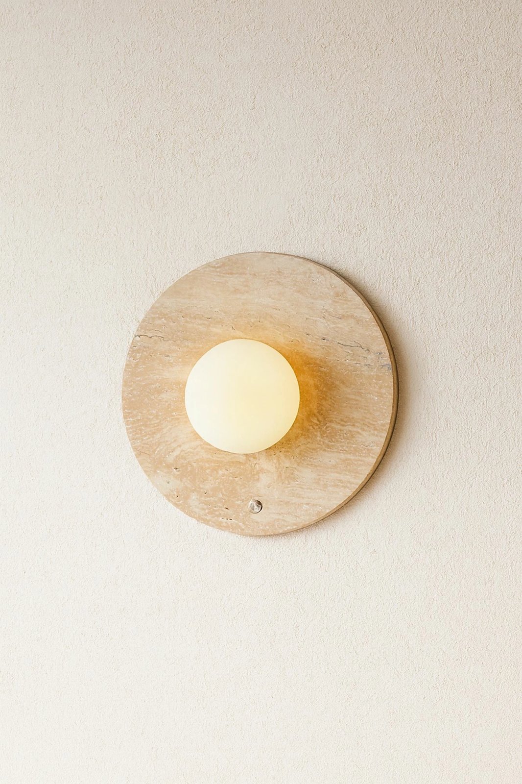 Llambë muri Opviq, Tor-Nun-D, ngjyrë bezhë dhe e bardhë