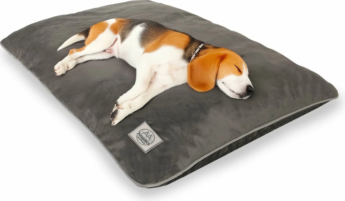 Shtrat për qenush, Paws & Whiskers, i vogël, ngjyrë gri