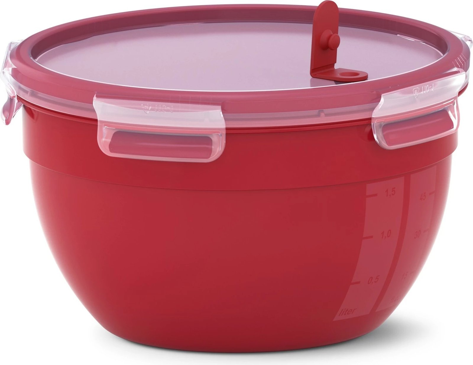 Enë mikrovale Emsa N1060600, plastike, e kuqe