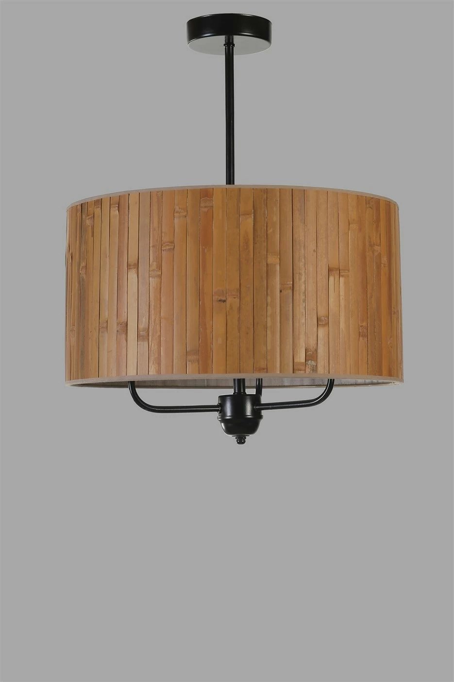 Llambë tavani Opviq, ngjyrë arre dhe e zezë, 8849-2