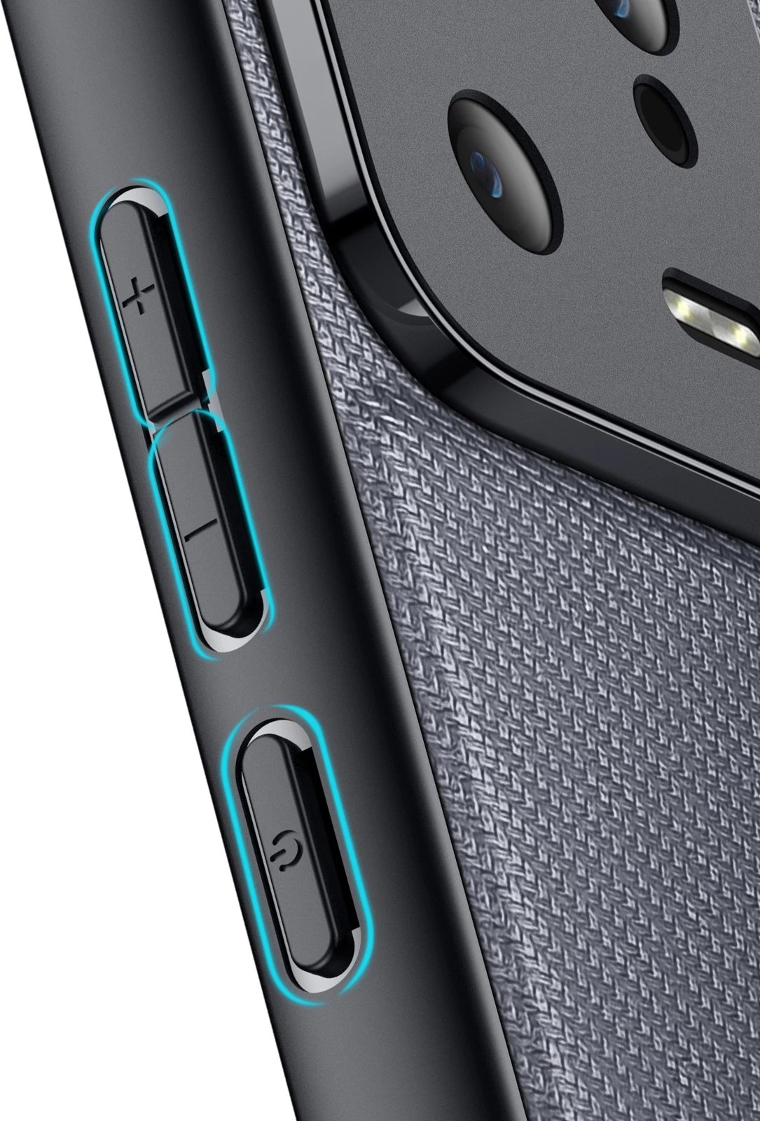 Mbështjellës Dux Ducis Fino për Xiaomi 13, Gri