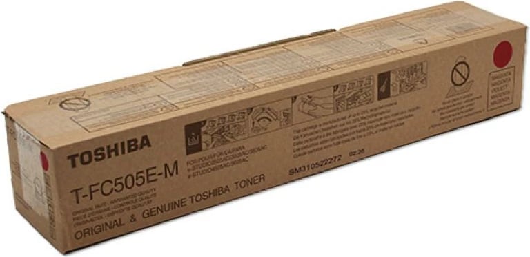 Toner Toshiba T-FC505E/TFC505E 05EM kapacitet deri 24.000 faqe origjinal magenta