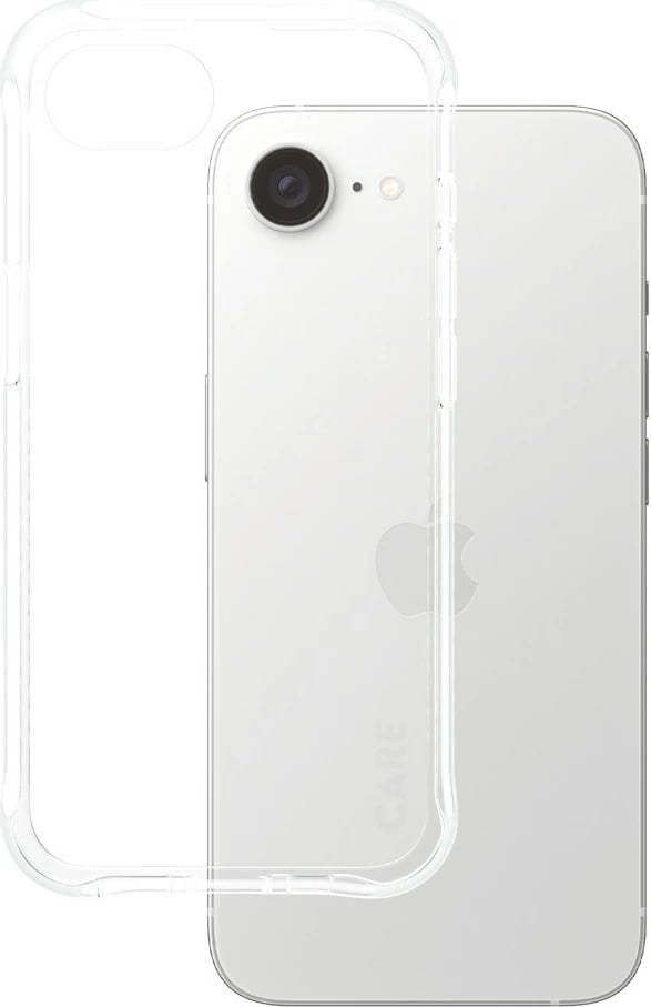 Mbështjellës PanzerGlass për iPhone 16e, transparent