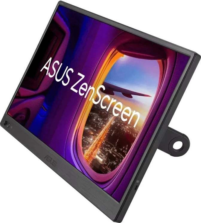 Monitor portativ Asus ZenScreen MB169CK, 15.6", IPS, FHD, USB-C, mini HDMI, Zi