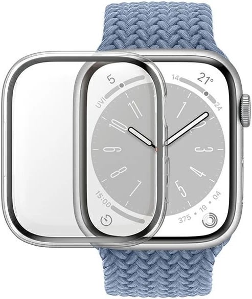 Mbështjellës PanzerGlass për Apple Watch 7/8/9 41mm, transparent