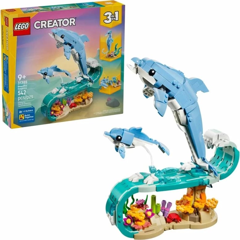 Lodra ndërtimi Lego për fëmijë, Sea Creatures