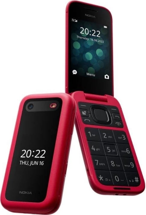 Celular Nokia 2660, DS, i kuq