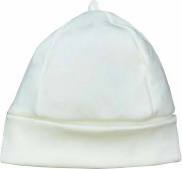 kapelë bebe KOALA Balloon 100% pambuk madhësia 68 (4-6 muaj) e bardhë