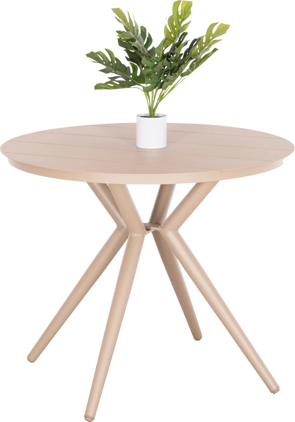 Tavolinë për kopsht HIGER FH6289.04, 90x74 cm, ngjyrë kapuçino