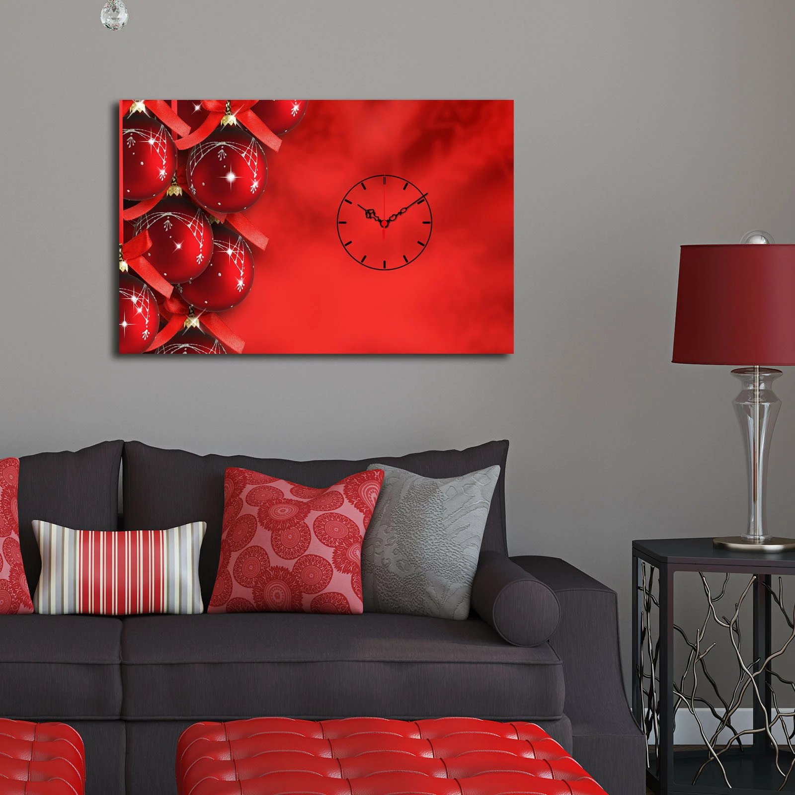 Orë muri dekorative në kanavacë Wallity, YYCS-8, shumëngjyrëshe, 45x70cm